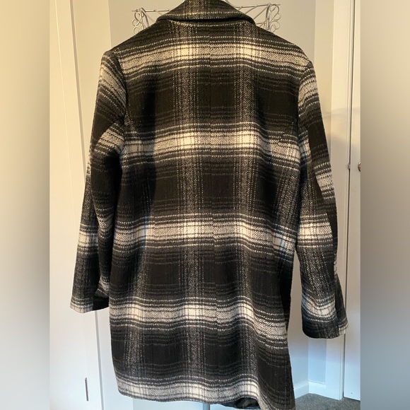 💥 SALE💥 Vintage Y2K Lee Cooper black & white coat - Picture 7 of 9